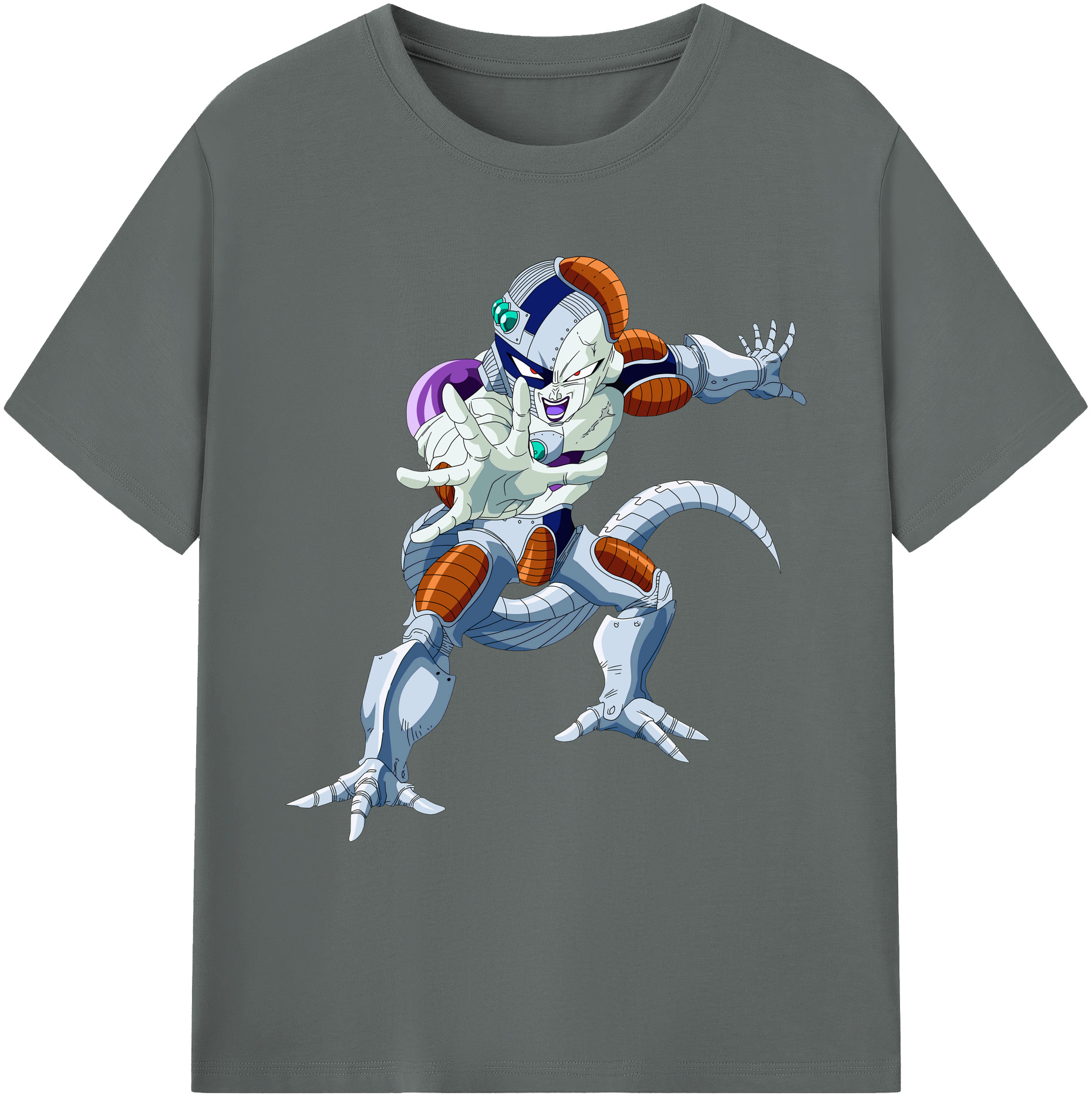 （画像用） ドラゴンボール フリーザ DRAGON BALL Frieza 綿100％ メンズ半袖Tシャツ｜肌触りやわらか＆通気性